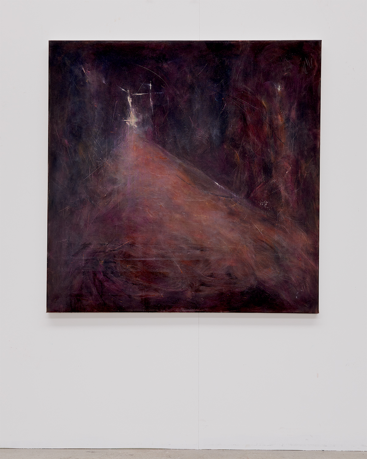 "crucible" - abstract oil painting by emerging contemporary artist inspired by the natural world